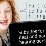 captioning for people with hearing loss